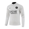 Paris Saint-Germain Trainings Sweatshirt Quarter-zip 2023-24 Grijze - Heren